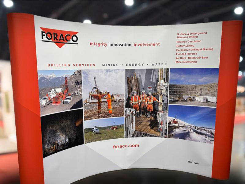 Tradeshow Booth - Foraco